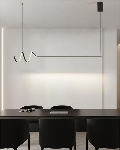 WOMO Spiral Linear Pendant Light-WM2021