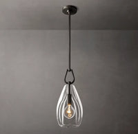 WOMO Flute Crystal Pendant Light - Botanist