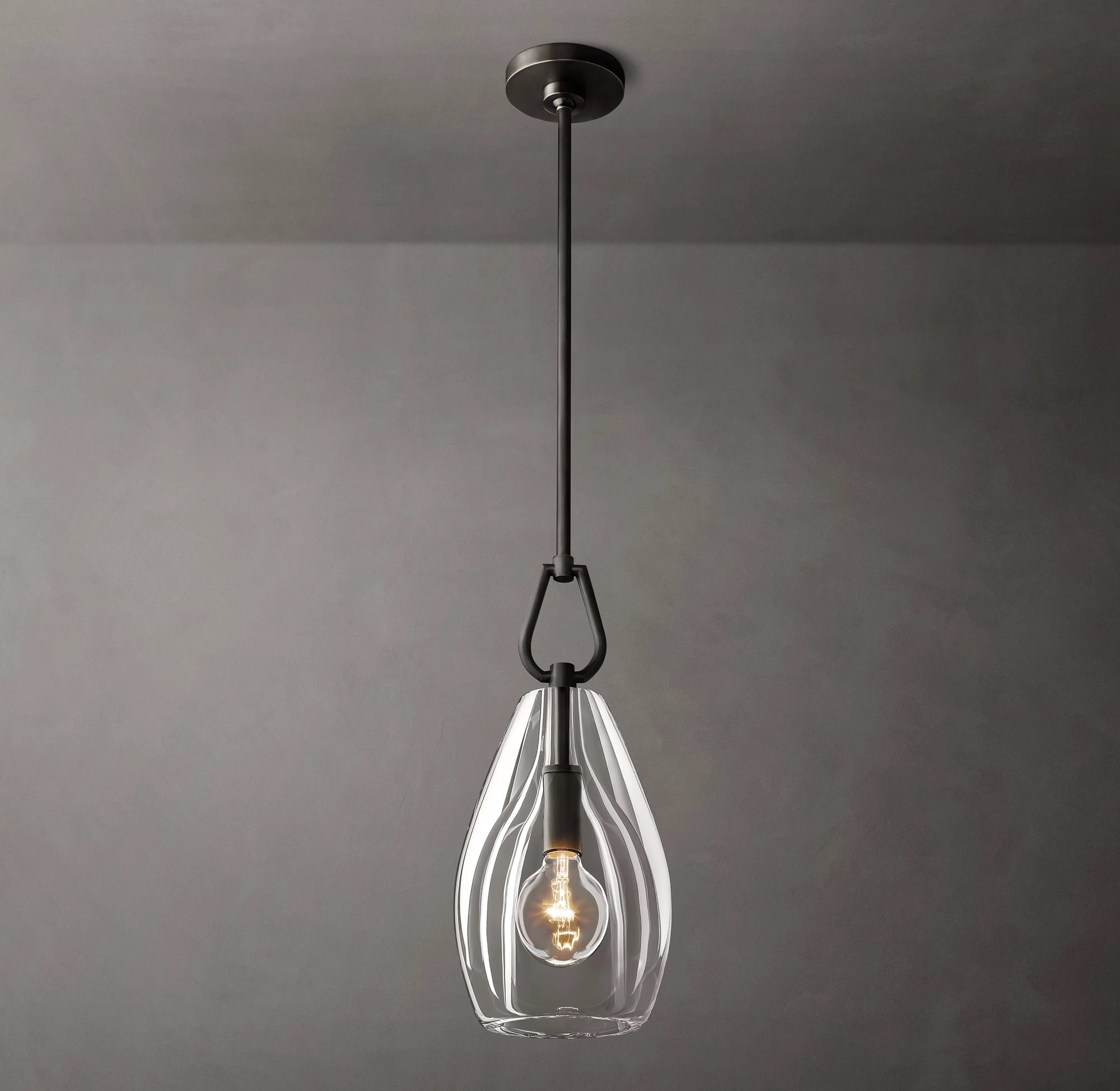 WOMO Flute Crystal Pendant Light - Botanist