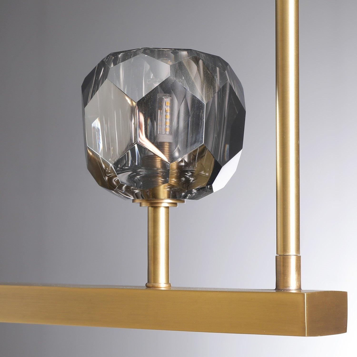 WOMO Crystal Linear Chandelier – Boule