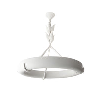 WOMO Mid Century Modern Plaster Round Chandelier-WM3216