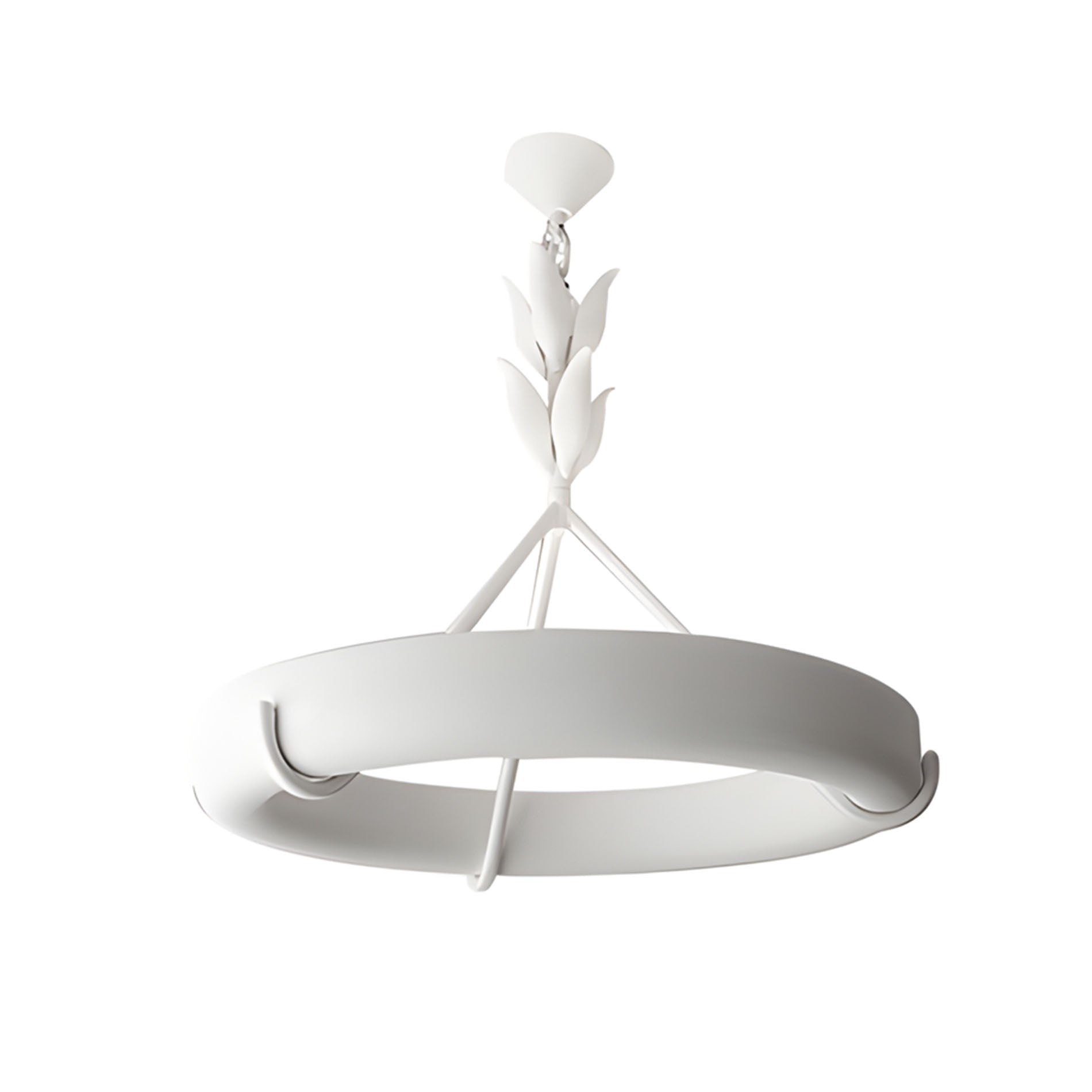 WOMO Mid Century Modern Plaster Round Chandelier-WM3216