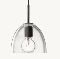 WOMO Bell Glass Pendant Light - Utilitaire