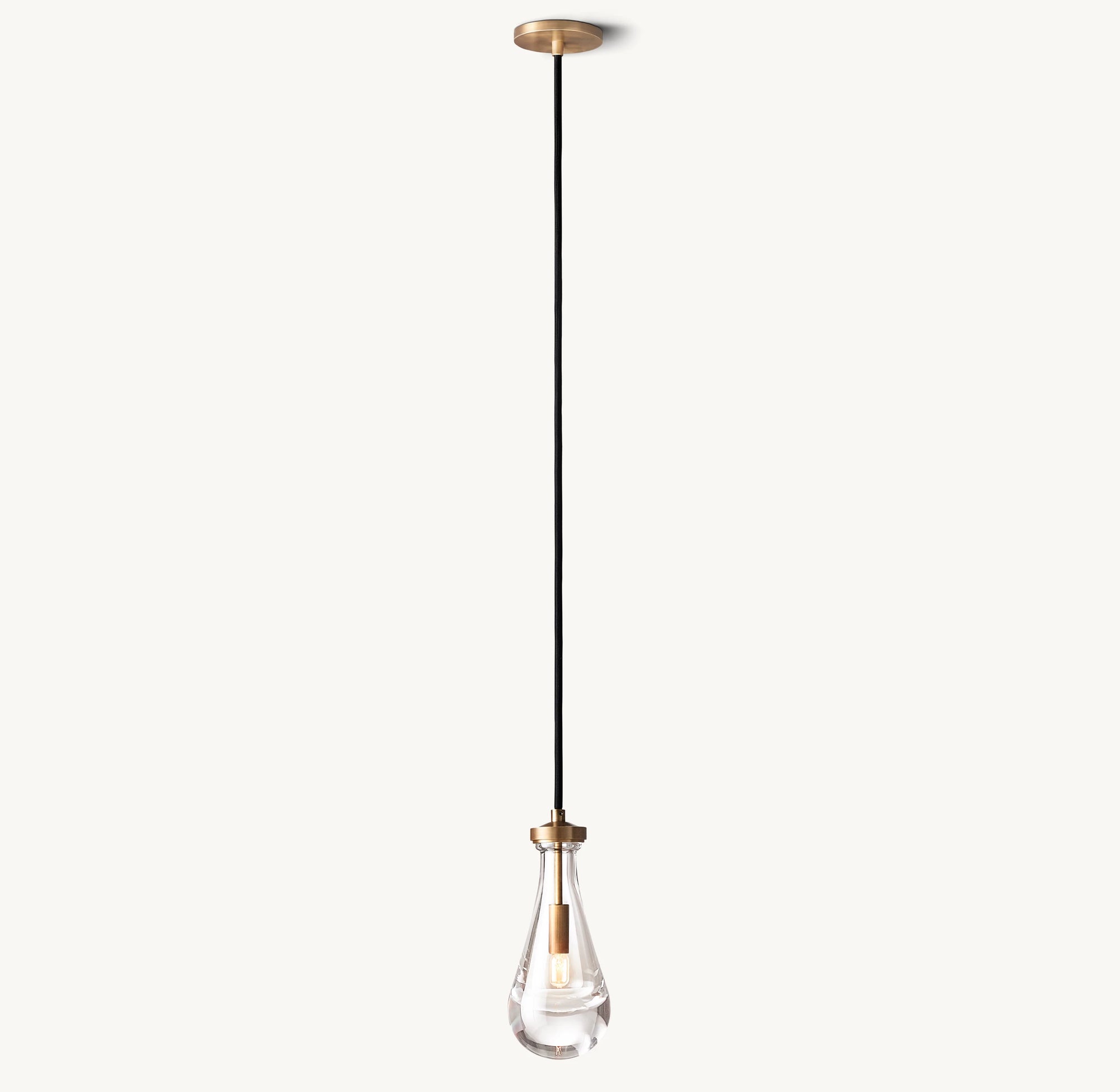 WOMO Raindrop Glass Pendant Light – Ava
