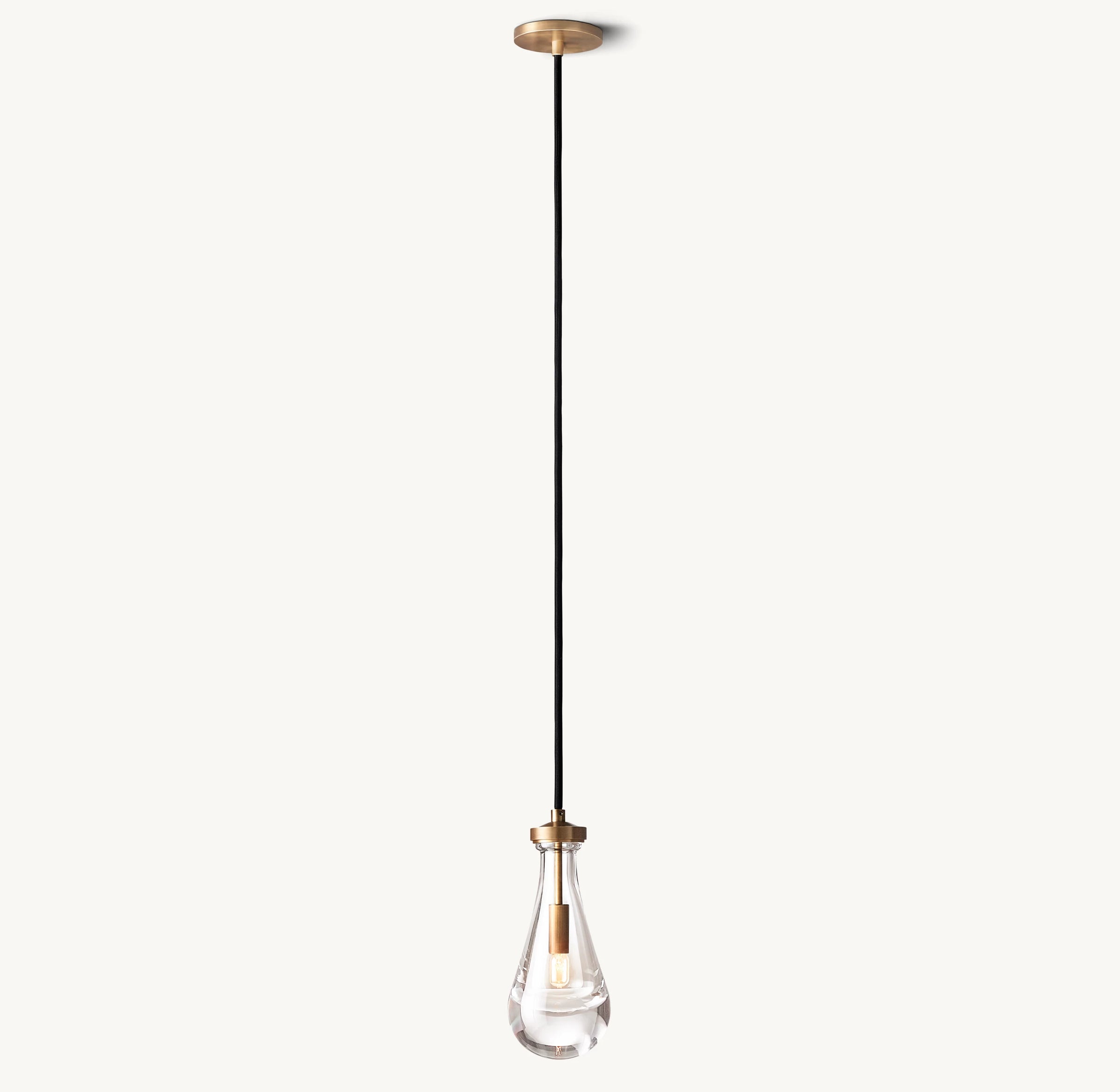 WOMO Raindrop Glass Pendant Light – Ava