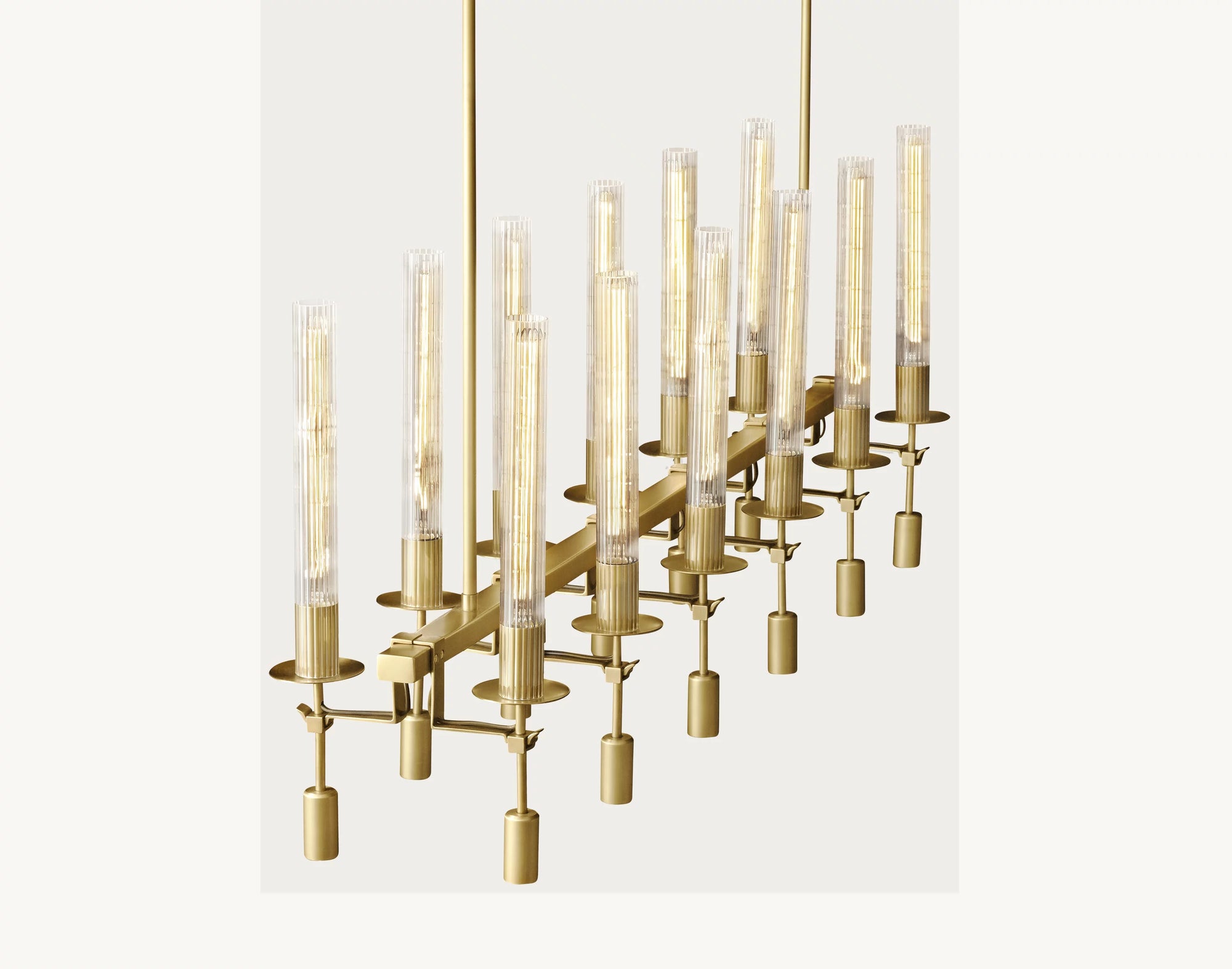 WOMO Candle Linear Chandelier - Fontanelle
