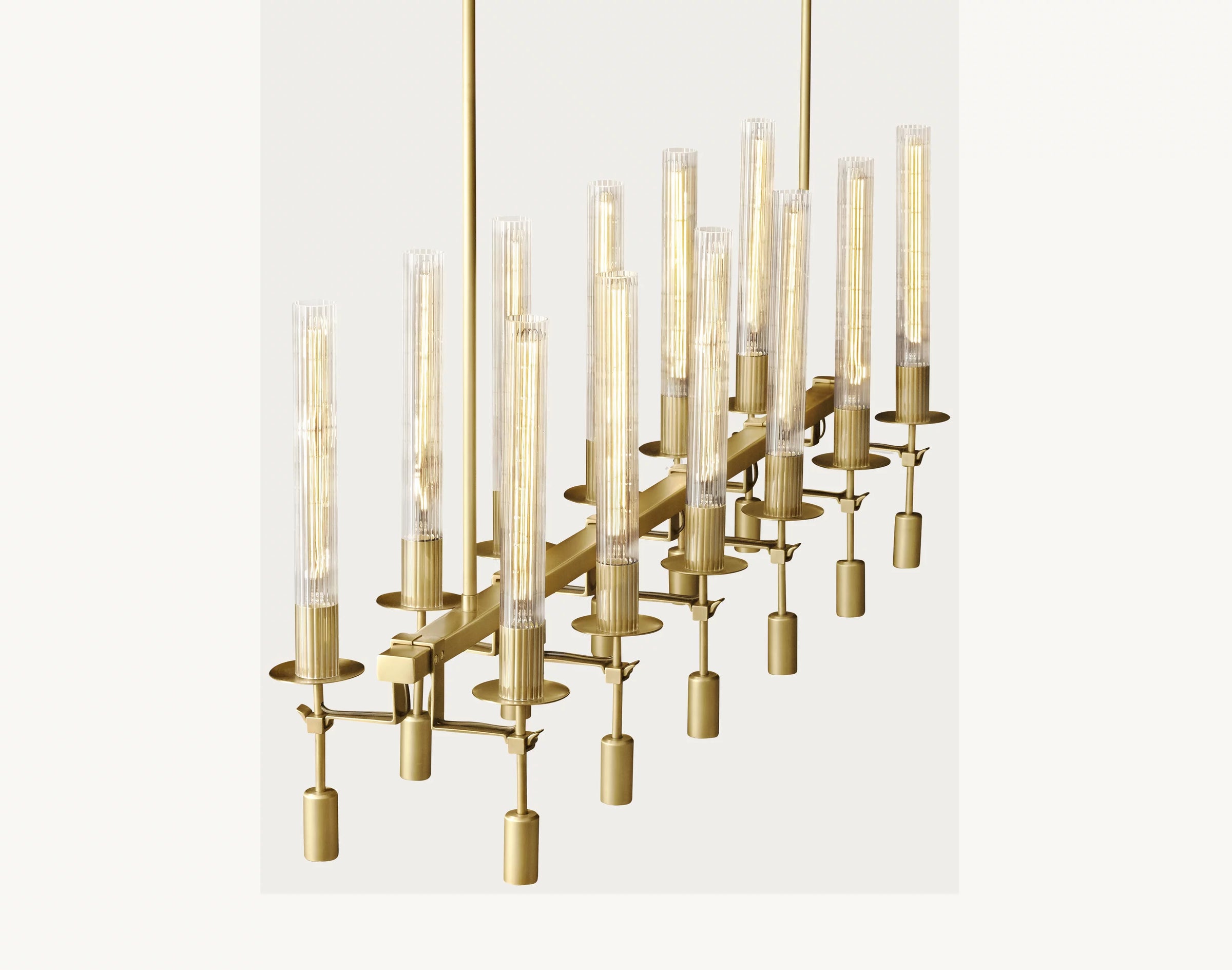 WOMO Candle Linear Chandelier - Fontanelle