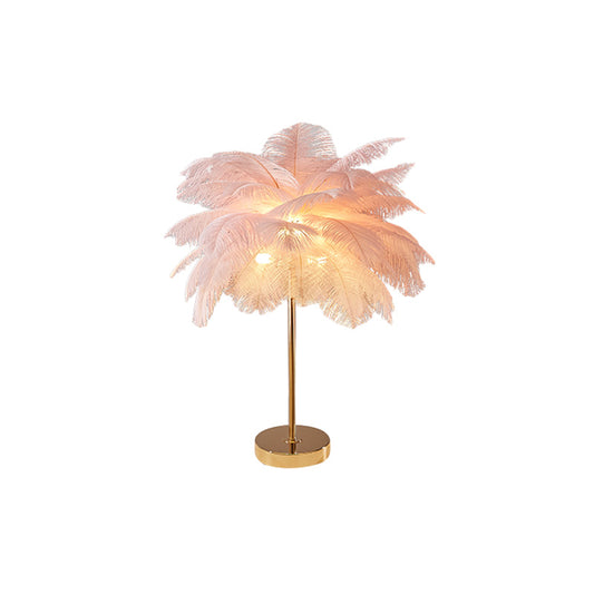 WOMO Tree Feather Table Lamp-WM8037