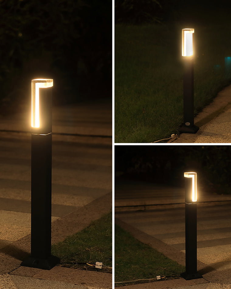 WOMO Square Hardwired Pathway Light-WM9047