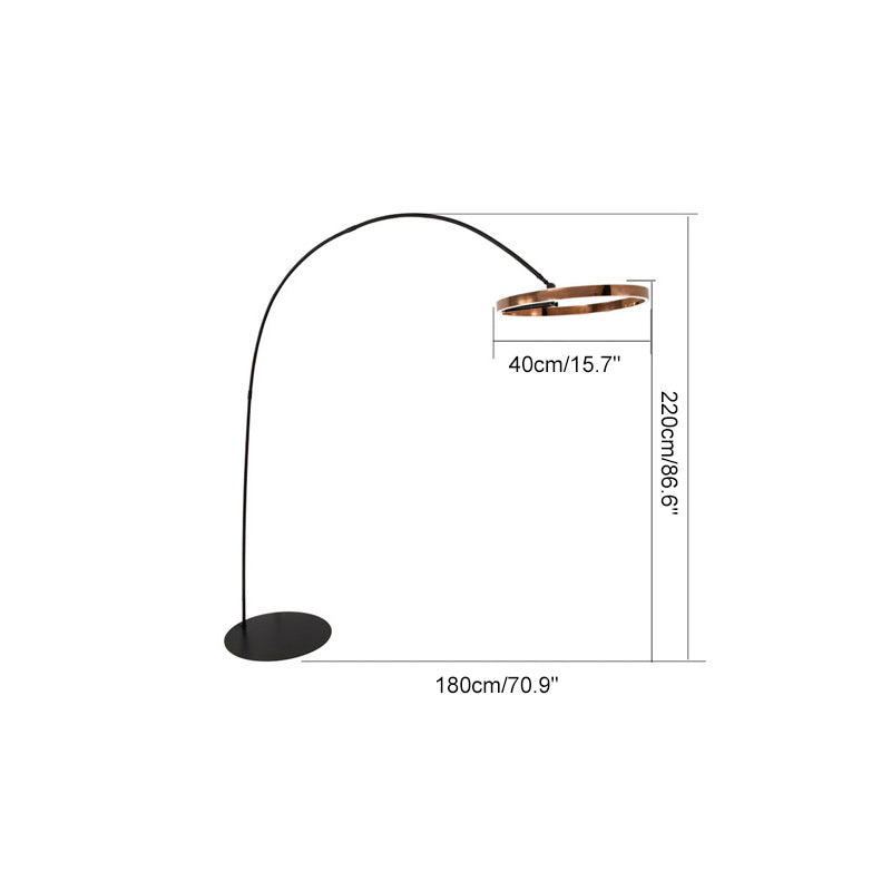 WOMO Circular Arc Floor Lamp-WM7006