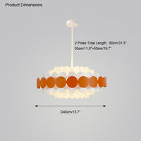 WOMO Scandi Scalloped Round Chandelier-WM2140