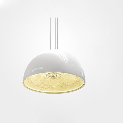 WOMO Embossed Dome Pendant Light-WM2047