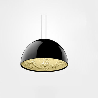 WOMO Embossed Dome Pendant Light-WM2047