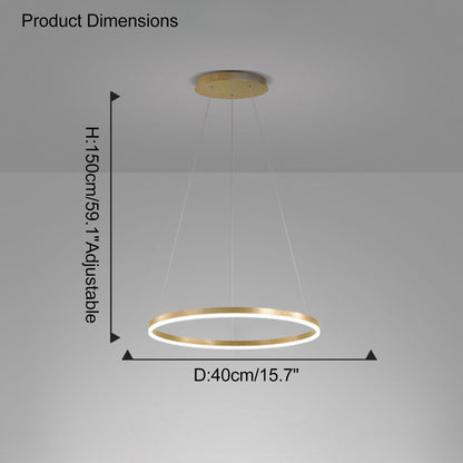 WOMO Ring Pendant Light-WM2030