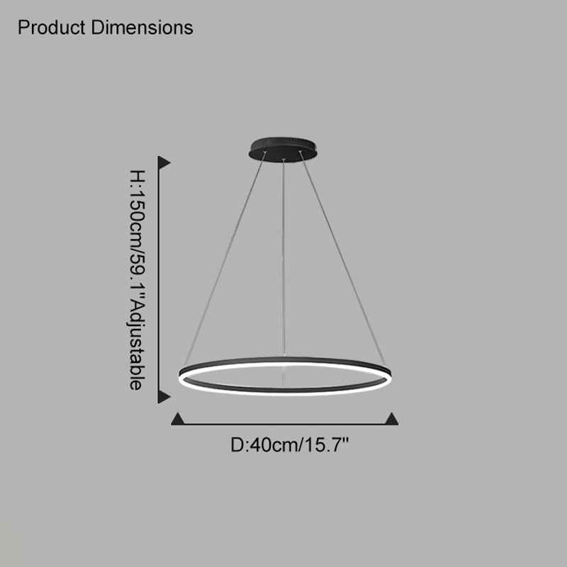 WOMO Ring Pendant Light-WM2030