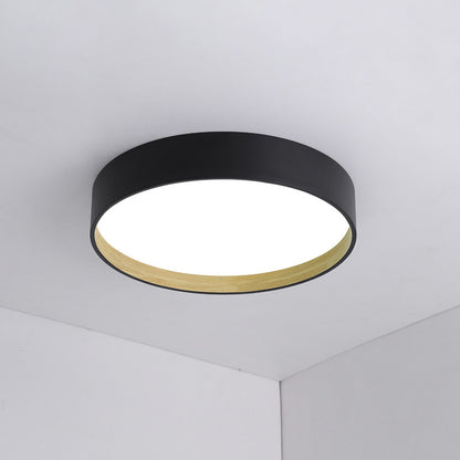 WOMO Oak Grain Round Ceiling Light-WM1017