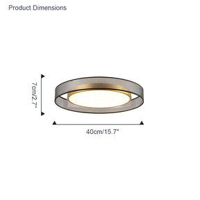 WOMO Fabric Round Ceiling Light-WM1033