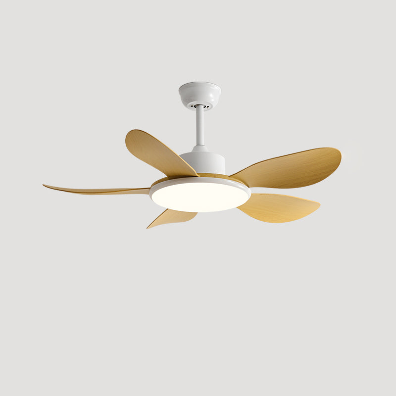 WOMO 5 Wood Blade Ceiling Fan Lamp-WM5003