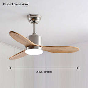 WOMO 42" minimal Ceiling Fan Lamp-WM5034