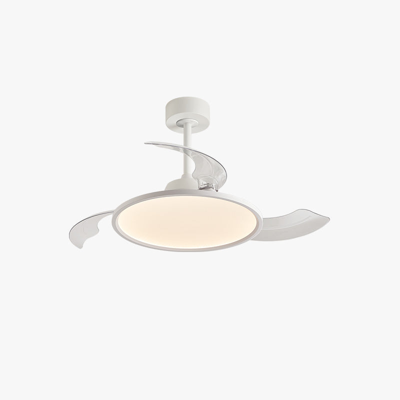 WOMO 42" Hugger Ceiling Fan Lamp with Dimmable Light-WM5035