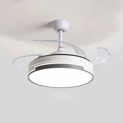 WOMO Modern Retractable Ceiling Fan Lamp-WM5029