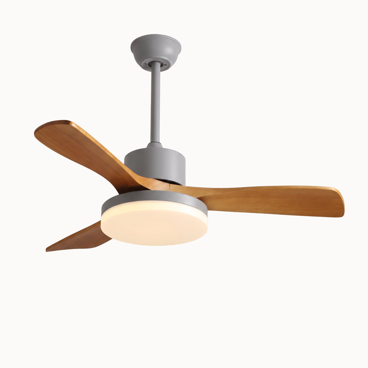 WOMO Scandi Reversible Ceiling Fan With Dimmable Light By Remote-WM5002