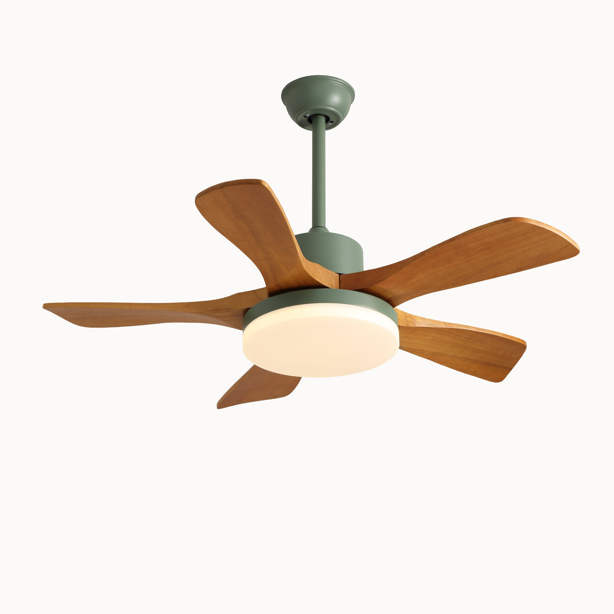 WOMO Scandi Reversible Ceiling Fan With Dimmable Light By Remote-WM5002