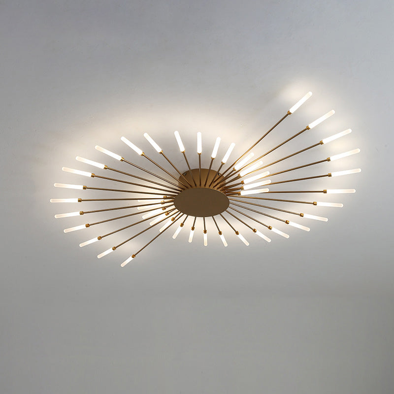WOMO Firework Starburst Flush Mount Ceiling Light-WM1000