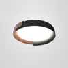 WOMO Walnut Grain Round Ceiling Light-WM1018 thumbnail