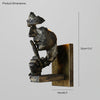 WOMO Silence Gesture Sculptural Wall Sconce-WM6023 thumbnail