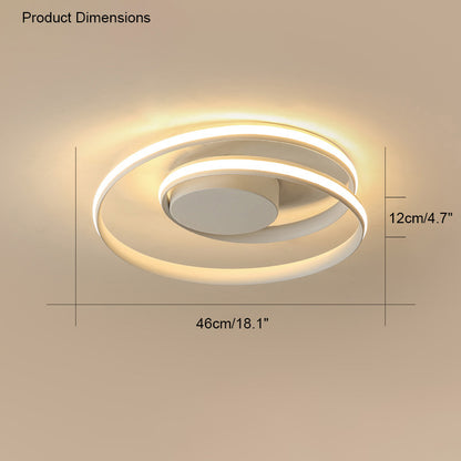 WOMO Swirl LED Ceiling Light-WM1030