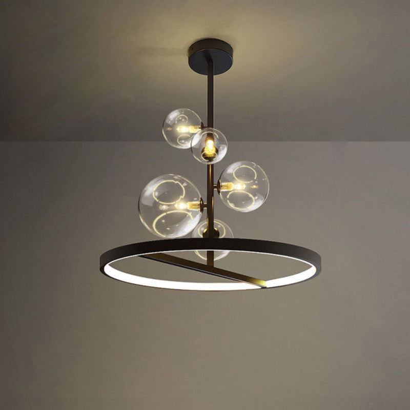 WOMO Vertical Glass Bubble Chandelier-WM2293