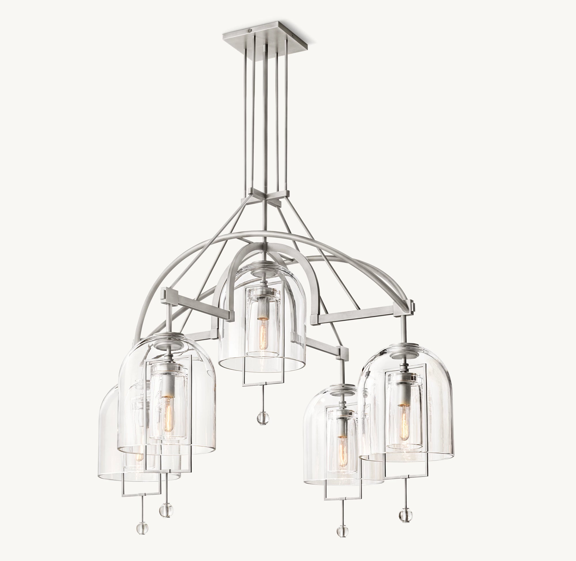 WOMO Bell Glass Chandelier - Fulcrum