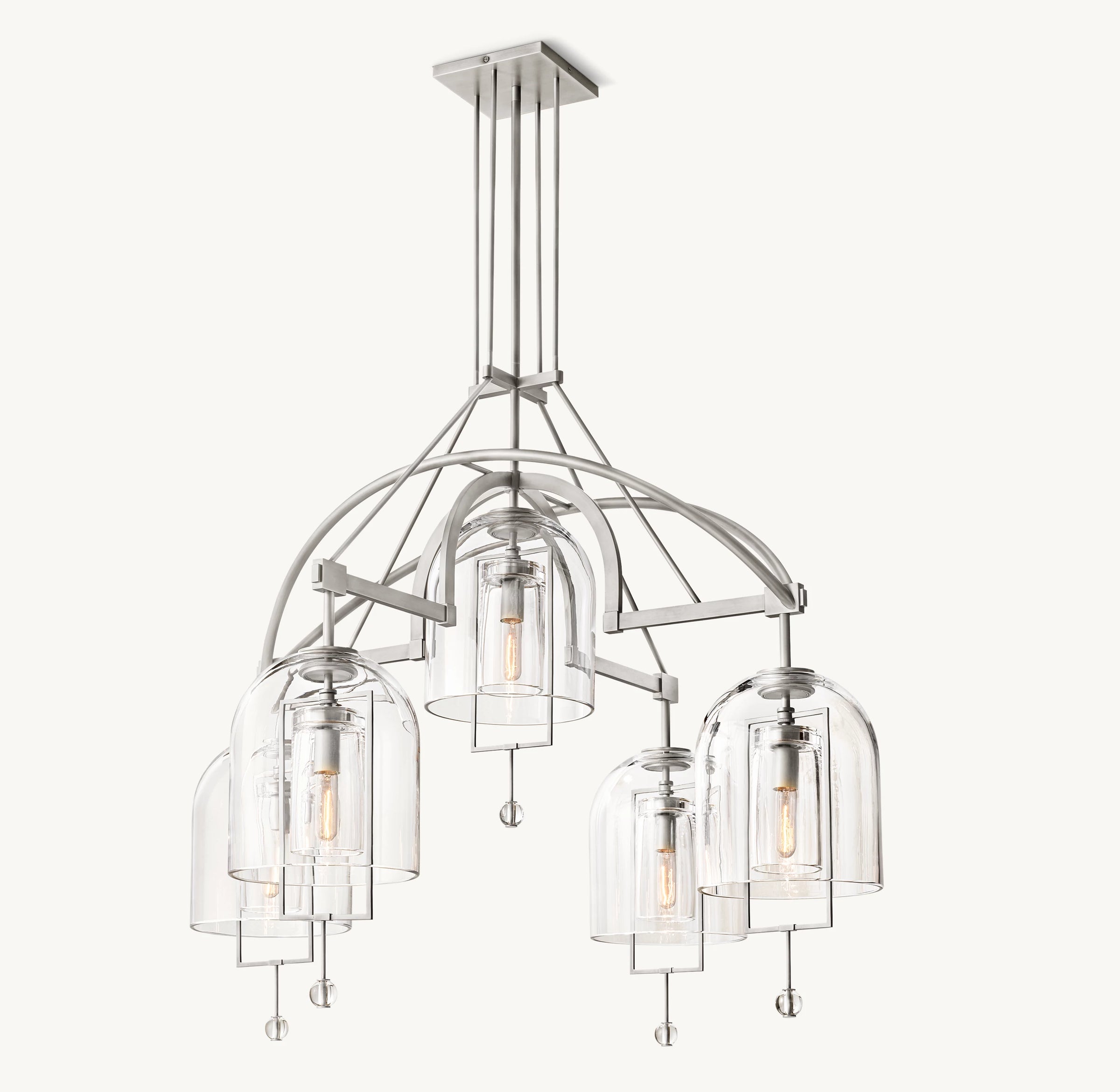 WOMO Bell Glass Chandelier - Fulcrum