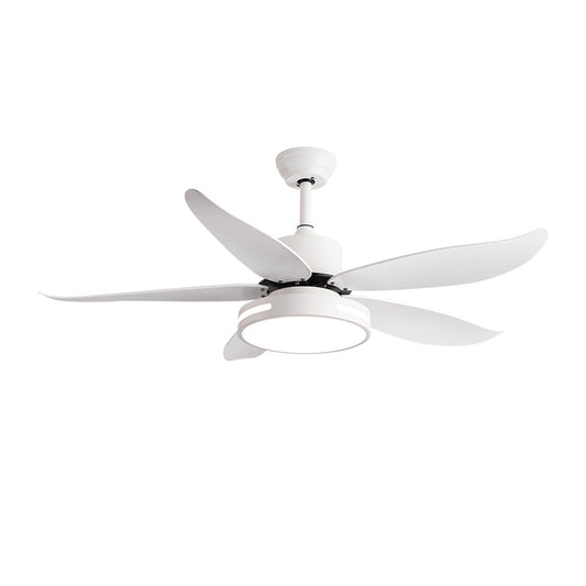 WOMO 5 Blade Contemporary Ceiling Fan Lamp-WM5000