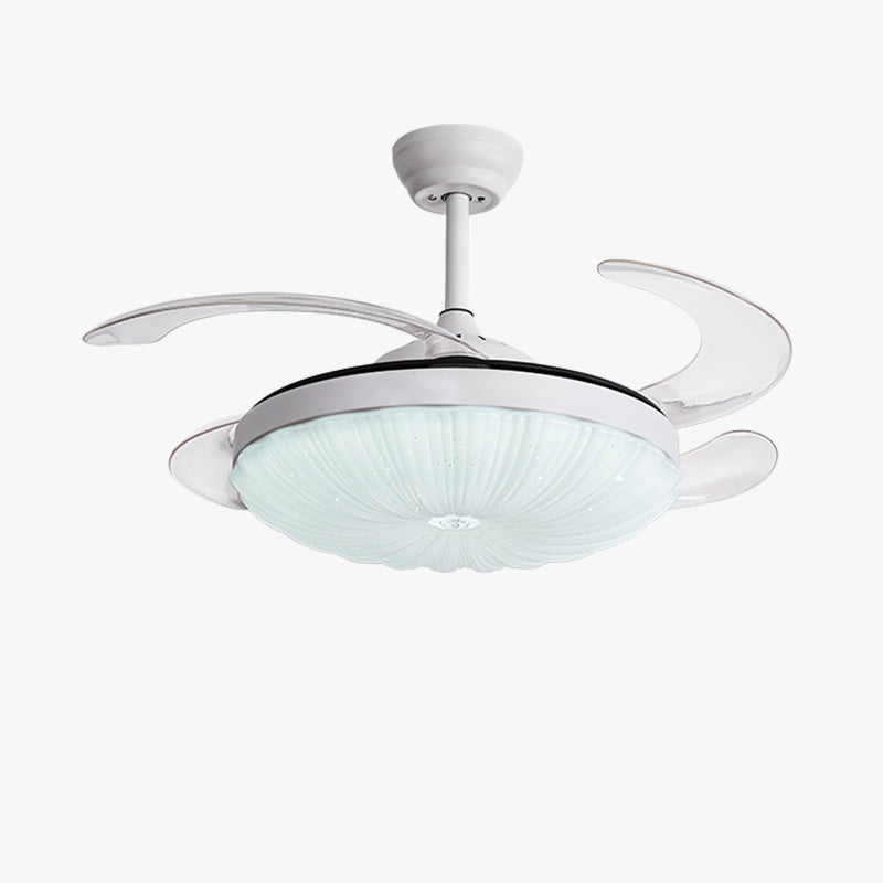 WOMO Bright Retractable Ceiling Fan Lamp-WM5037