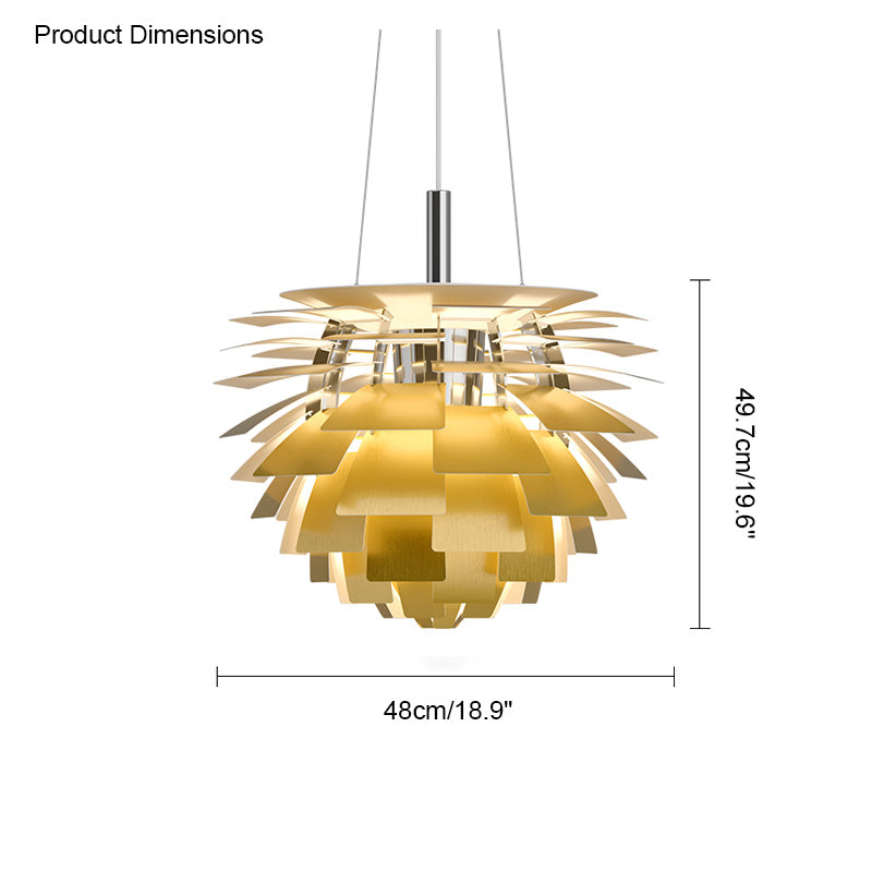 WOMO Artichoke Chandelier-WM2094