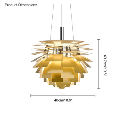 WOMO Pinecone Chandelier-WM2094