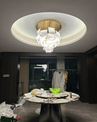 WOMO Breeze Dimmable Acrylic Chandelier-WM2158