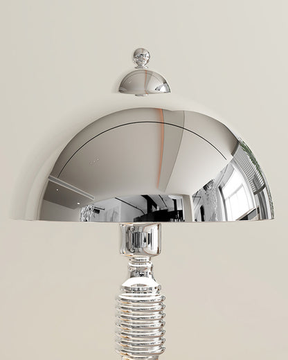 WOMO Dome Column Chrome Table Lamp-WM8047