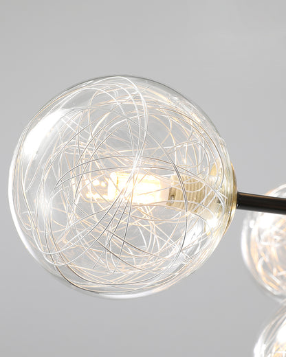 WOMO Branching Glass Bubble Chandelier-WM2328