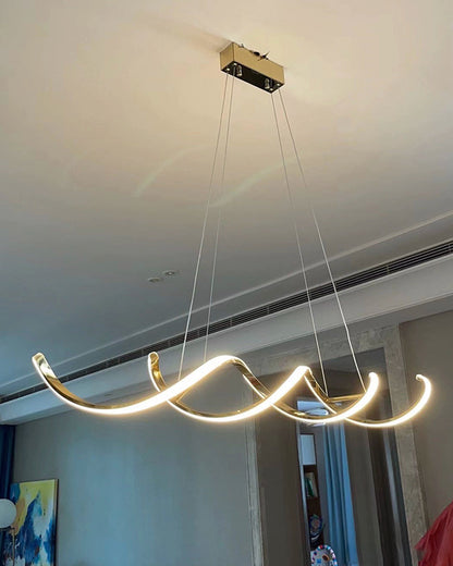 WOMO Spiral Led Horizontal Chandelier-WM2764