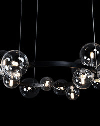 WOMO Circular Glass Bubble Chandelier-WM2292