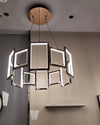 WOMO Rectangular Led Round Chandelier-WM2778 thumbnail