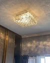 WOMO Square Crystal Flush Mount Ceiling Light-WM1130 thumbnail