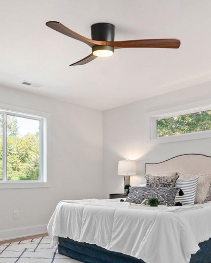 WOMO Large Low Profile Ceiling Fan Lamp-WM5051