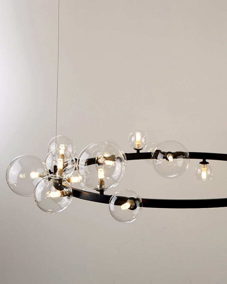 WOMO Circular Glass Bubble Chandelier-WM2292