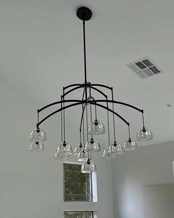 WOMO Multi Light Crystal Pendant Chandelier-WM2828