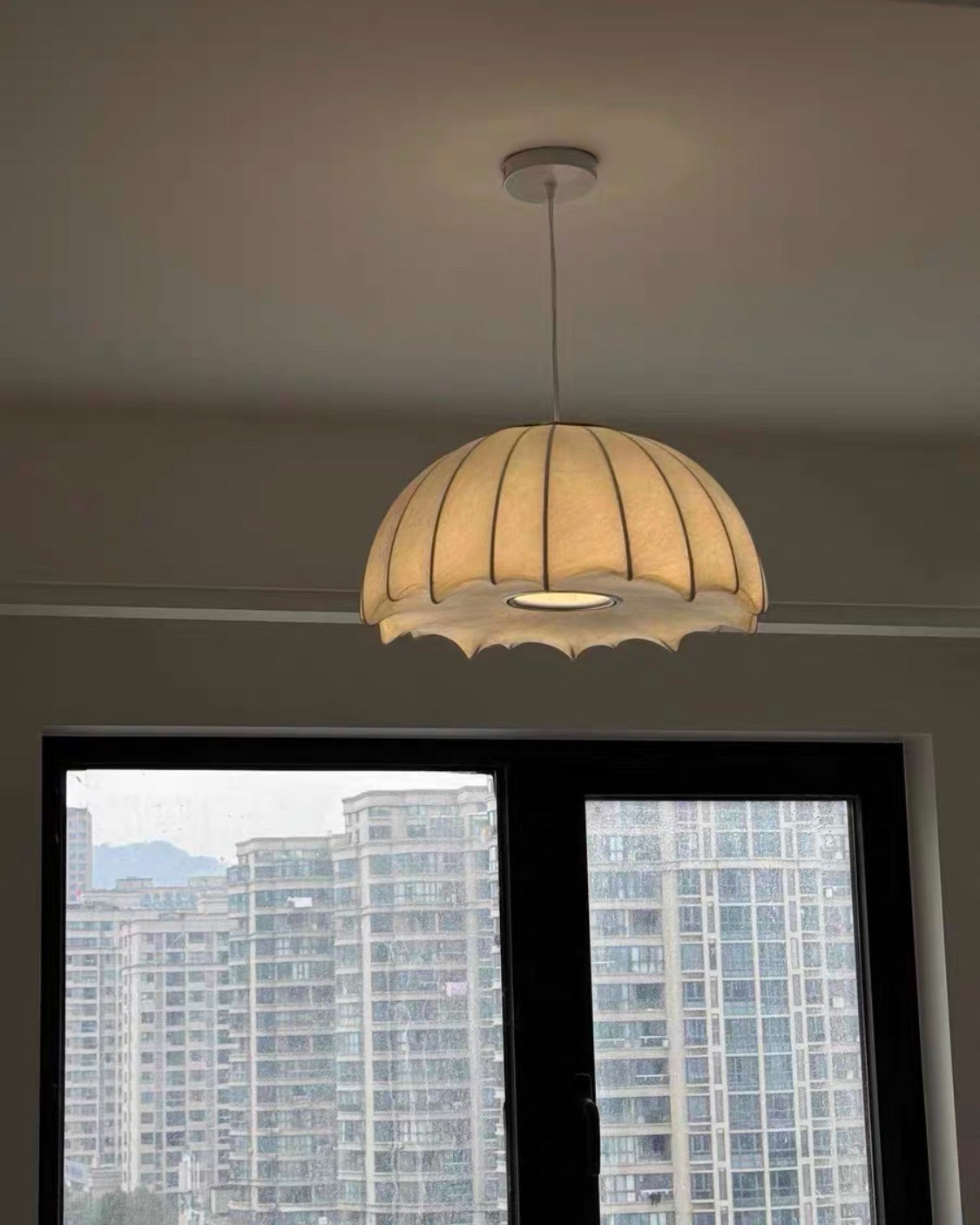 WOMO Jellyfish Silk Pendant Light-WM2974