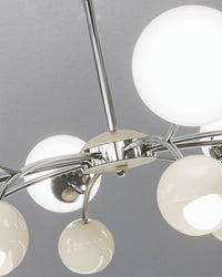 WOMO Space Age Glass Globe Chandelier-WM2290